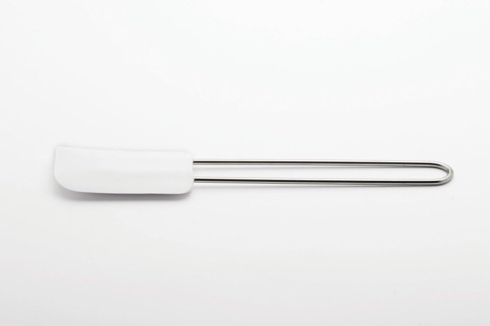 Schlesinger scraper spatula with grip and rubber tongue
