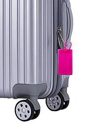 4 Packs Colorful Flexible Travel Luggage Tags for