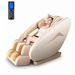 CSPFAIZA Electric Massage Chair, 8D Zero Gravity (2019 New Model) with Heat/Bluetooth Speaker for Whole Body Relaxes – Neck, Waist, Hips, Legs, Back, Feet, Head