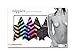 Nippies Black Sequins Metallic Rainbow Star Waterproof Nipple Cover Pasties Size C