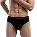 ETERNAL CENTURY Mens Underwear Soft Cotton Full-Cut Briefs (4-Pack) Stripe Medium