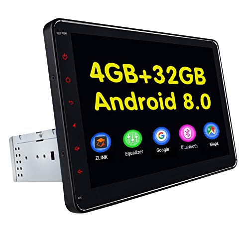 JOYING Car Stereo Android 8.0 4GB + 32GB Octa Core 10.1 inch Single Din in-Dash GPS Navigation - Support Zlink & Android Auto Fast Boot Video Out - Thumbnail 6