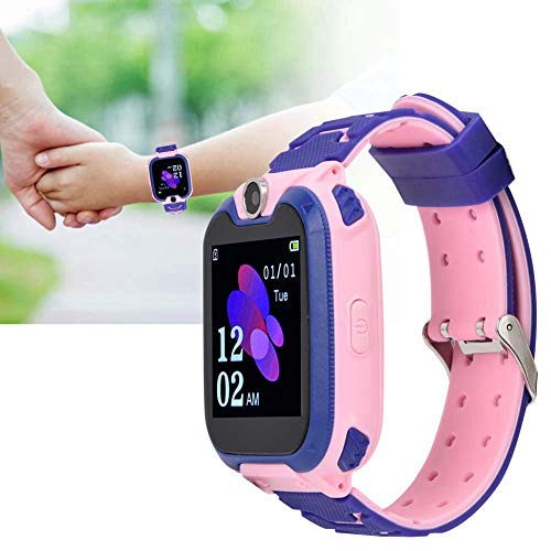 Kid Phone Watch Noodoproep Multifunctionele wekkerhorloge Smart Kid Watch(Roze) - Image 6