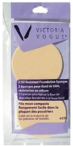 Victoria Vogue Round Sponge Oil Resistant 2S Foundation