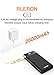 RLERON Power Bank 25000mAh Portable Charger Battery High Capacity with Digital Display LCD Screen, 3 USB Output & 2 Input, Compatible Smartphone, Tablet and More
