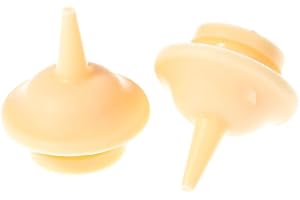 LABRICIYON 2Pcs Soft Feeding Pacifier Silicone Pacifier Pet Feeding Nipple Suitable for Kittens and Puppies Whose Mother Cannot Feed Them Used on Pets to All Ages Nursing Supplies,Feeding and Watering Supplies