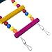 OnePlus Bird Ladder Parrot Toys Cage Accessories for Cockatiel Conure Parakeet Small Macaw