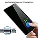 LG V50 ThinQ Screen Protector, KuGi 9H Hardness Bubble Free [Case Friendly] Tempered Glass Screen Protector for LG V50 ThinQ 5G Phone (Balck)