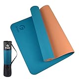 Gruper Yoga Mat Non Slip,TPE 6MM 8MM Thick Exercise
