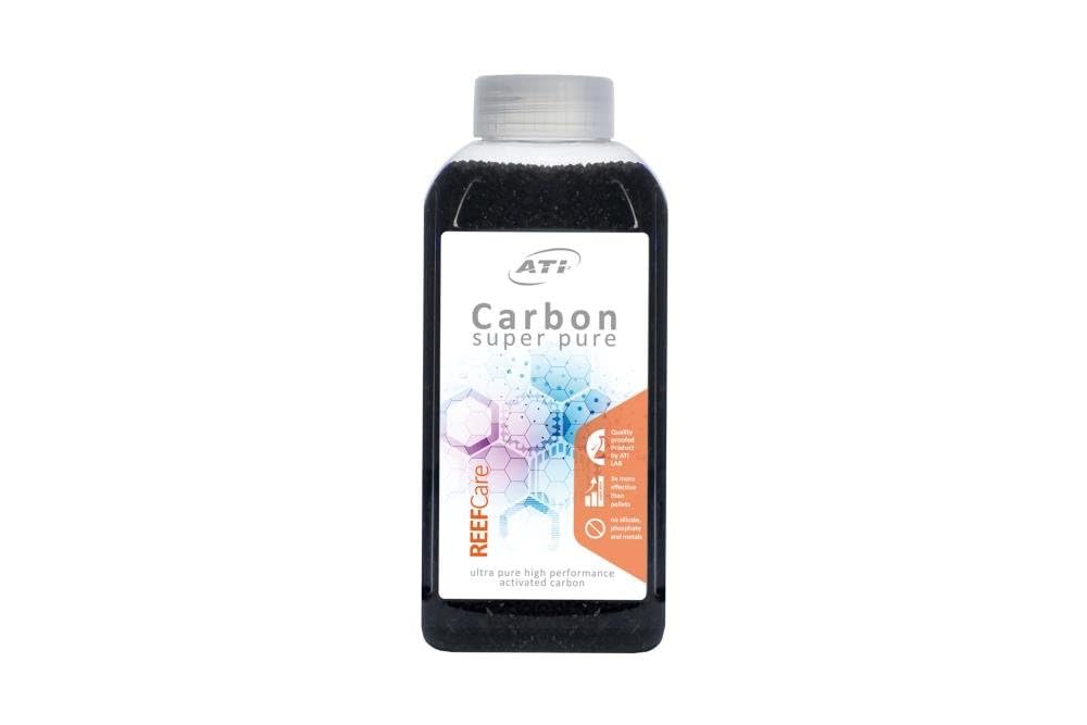ATI REEFCare Carbon Super Pure 500 ml (270 g) High Performance Activated Carbon (15-25 g per 100 Litres of Sea Water)