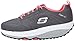 Skechers Women's Shape Ups 2.0 Fashion Sneaker, Charcoal/Pink, 8.5 M US