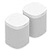 Sonos One (Gen 2) Two Room Set Voice Controlled Smart Speaker with Amazon Alexa Built in (2-Pack White)thumb 1