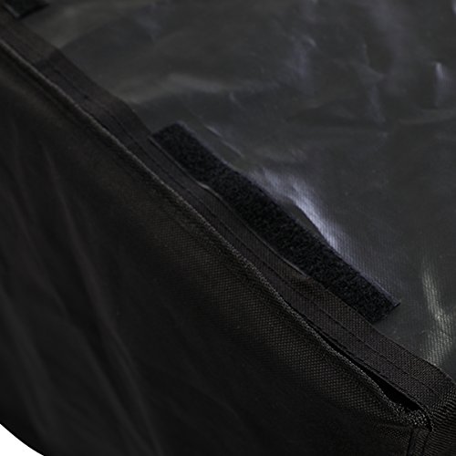 iiSPORT Waterproof Generator Cover - 600D Heavy Duty Polyester Generator Cover Large, Fits Generators Up to 38" L x 28" W x 30" H, Black