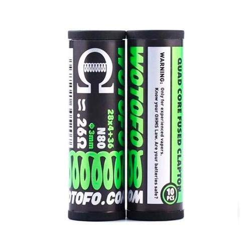 Wotofo Quad Core Fused Clapton N80 Wire 3mm - 0.26ohm