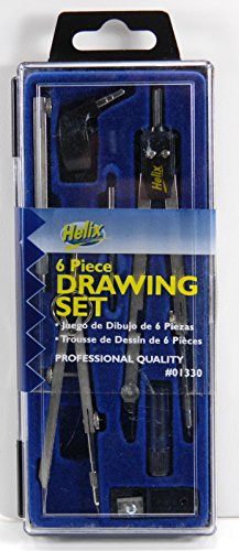 Helix 6 Piece Professional Drawing Set #01330