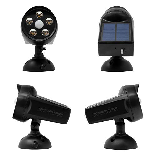 Guardian Torch Security Lights Motion Outdoor Spotlight(3 Lights) Solar