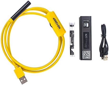 1200P Wireless Inspection Camera 2.0 MP HD Borescope Camera Waterproof Tube Snake Camera with 8 LED Lights for IOS Android PC