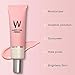 Pore Primer Face Makeup Base, Pink Isolation Cream Invisible Pore, Big Cover Acne Marks, Smooth Skin, Oil Control Moisturizing Essence Concealer Foundation-35g