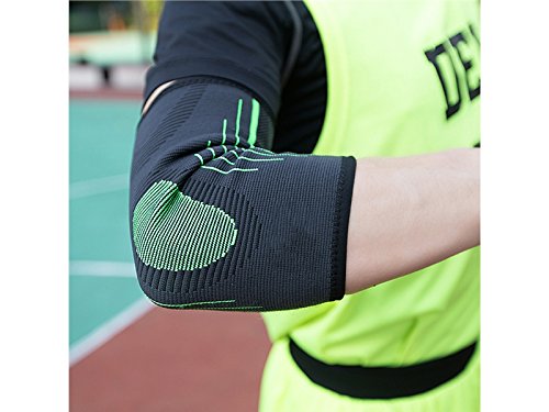 Huasen Sports Safe Guard Elbow Sleeve Elbow Compression Sleeve Elbow Support for Men Cycling Sports