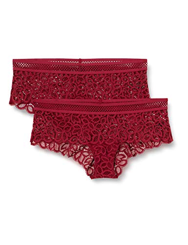 Marchio-Amazon-Iris-Lilly-Crochet-Lace-Hipster-Mutande-Donna-Pacco-da-2