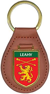 Leahy Family Crest 1 Coat of Arms Key Chains