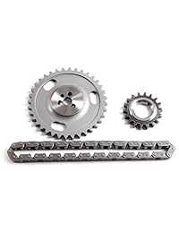 SCITOO TK3126 - Kit de cadena de sincronización de carrito con piñón para manivela compatible con Chevrolet GMC Isuzu Oldsmobile (4,3 L, OHV VORTEC)