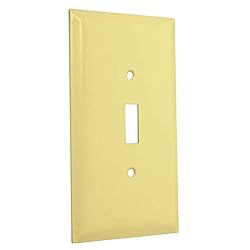 TayMac WJI-T Jumbo Metallic Wallplate with One