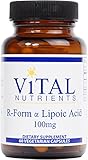 Vital Nutrients - R-Form Lipoic Acid 100 mg - Multi-Purpose Nutrient with Powerful Antioxidant Properties - 60 Capsules per Bottle