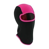 Girls Winter Balaclava Hat, Cute Fleece Pullover Helmet, Face Mask, Neck Warmer
