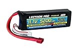 Lectron Pro 11.1 volt - 5200mAh 50C Lipo Battery Pack with Deans-type Connector