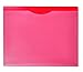 Nova Filer Waterproof Poly-File Folders with Top Tab, Letter Size, Assorted Colors, 10pcs Pack