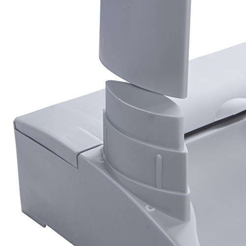 [- keeeper System-Müllsackständer mit integriertem Aufbewahrungsfach, 60-120 l, Ole, Silb
