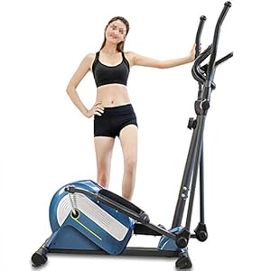 AJH Elliptical Cross Trainer Trainer Machine Elliptical Machine Eliptical Exercise For Home Use Smooth Top Levels Elliptical Trainer Elliptical Machine Trainer Cross Trainers