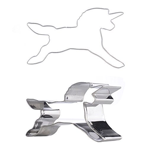 GWHOLE 26 Pcs Cookie Cutters Set, Mini Animal Unicorn Classic Shape Cutters for Kids Easter Holiday - Thumbnail 5