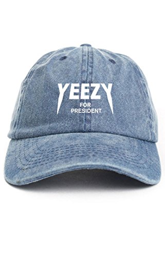 Yeezy For President Denim Unstructured Hat