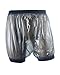Haian Adult Incontinence Pull-on Plastic Comfort Pants (Large, Transparent Black)