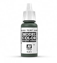 Vallejo Olive Green Model Color Paint, 17ml