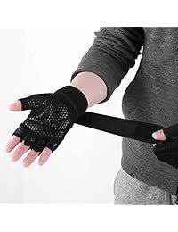 Guantes de levantamiento de pesas DIBEAR, guantes de entrenamiento de gimnasio, guantes de entrenamiento cruzado, guantes de remo, guantes de ejercicio para levantamiento de potencia, trajes para hombres y mujeres
