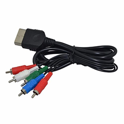 OVERMAL For Original Xbox HD Component AV Cable Cord High Definition Hookup Connection