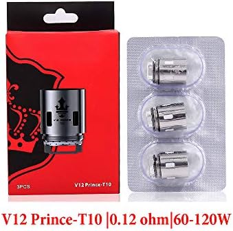 3PCs Replacement TF|V[12] - M4’ [Q4’] X6’ [Mesh’] Max Mesh’ [Dual Mesh’] X2 Clapton (T10: 0.12ohm)