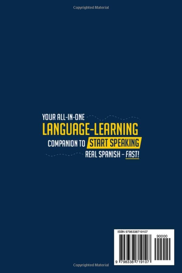 Learn Spanish Fast for Adult Beginners: 8-in-1 Workbook: From Beginner to Advanced: 15-Minute Daily Lessons and Exercises, Short Stories, Plus a Rich Vocabulary Collection (Easy Spanish) Learn Spanish Fast for Adult Beginners: 8-in-1 Workbook: From Beginner to Advanced: 15-Minute Daily Lessons and Exercises, Short Stories, Plus a Rich Vocabulary Collection (Easy Spanish) Paperback Kindle Hardcover
