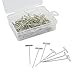 Grosun 100 Pieces Stainless Steel T-Pins, 38mm/1.5inch
