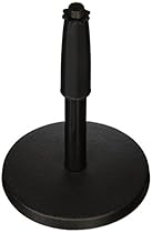 On Stage DS7200B Adjustable Desk Microphone Stand, Black
