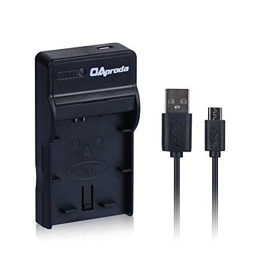 OAprodaÂ® Portable NP-FW50 Ultra Slim MICRO USB Camera Battery Charger for Sony FW50 NEX-3, NEX-3N, NEX-5, NEX-5N, NEX-5R, NEX-5T, NEX-6, NEX-7, NEX-C3, NEX-F3, SLT-A33, SLT-A35, SLT-A37, SLT-A55V, Cyber-shot DSC-RX10,Alpha 7, a7, Alpha 7R, a7R, Alpha 7S, a7S, Alpha a3000, Alpha a5000, Alpha a6000 Digital Camera NP FW50 (1pc Charger)