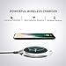 Seneo Wireless Charger, 7.5W Fast Wireless Charging Pad for iPhone Xs/XR/XS Max/X/8/8+, 10W Fast Charge for Galaxy Note 9/S9/S9+/S8/S8+/S7/Note 8, 5W for All Qi-Enabled Devices (No AC Adapter)