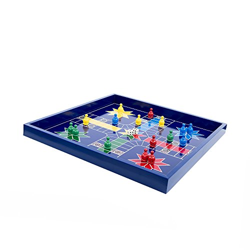 image for Pine & Paint Classic Wood Game Boards Hanging Set of Four with Playing