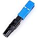 10 pcs SC -UPC Optic Fiber Quick Connector Fast Connector Single Mode FTTH Fiber Cold Connection Telecom Level Fast Connector