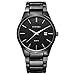 CURREN Men's Watches Classic Black/Silver Steel Band Quartz Analog Wrist Watch with Date for Man …