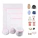 Set of 6 Mesh Laundry Bags KSANA Durable Mesh Wash Laundry Bag Suitable for Blouse, Hosiery, Stocking, Underwear, Bra and Lingerie, Travel Laundry Bag