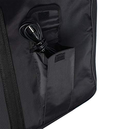 Eine-shop Electronic Keyboard Bag 61-Key 54-Key Dual Zipper with Extra Pockets for Music Students or Instrument Enthusiast